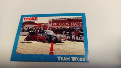 1991 Traks NASCAR Racing Richard Petty #30 TEAM WORK