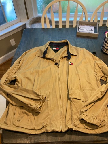 Tommy Hilfiger Khaki Tan Windbreaker 
