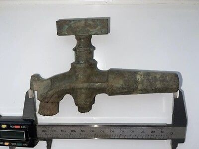 Großer Vintage massiver Messing Fass Zapfen Zapfhahn Rum Whisky Bier Wein Fass Männerhöhle