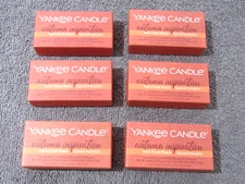 12 Yankee Candle Tealights 6 FARM FRESH PEACH & 6 SPICED PUMPKIN