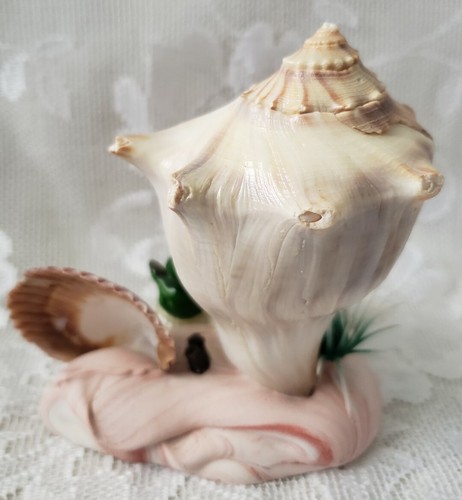Vintage Frog Shell Souvenir Figure at Fort Wilton Beach Florida - Picture 4 of 6