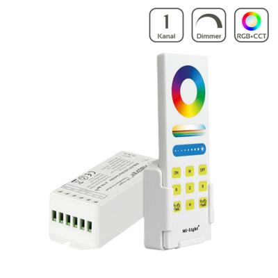 MiBoxer Set Controller & Fernbedienung RGB+CCT | Dimmen Farbsteuerung FUT045A