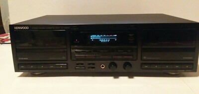 Kenwood Stereo Double Cassette Deck KX-W6030 | eBay