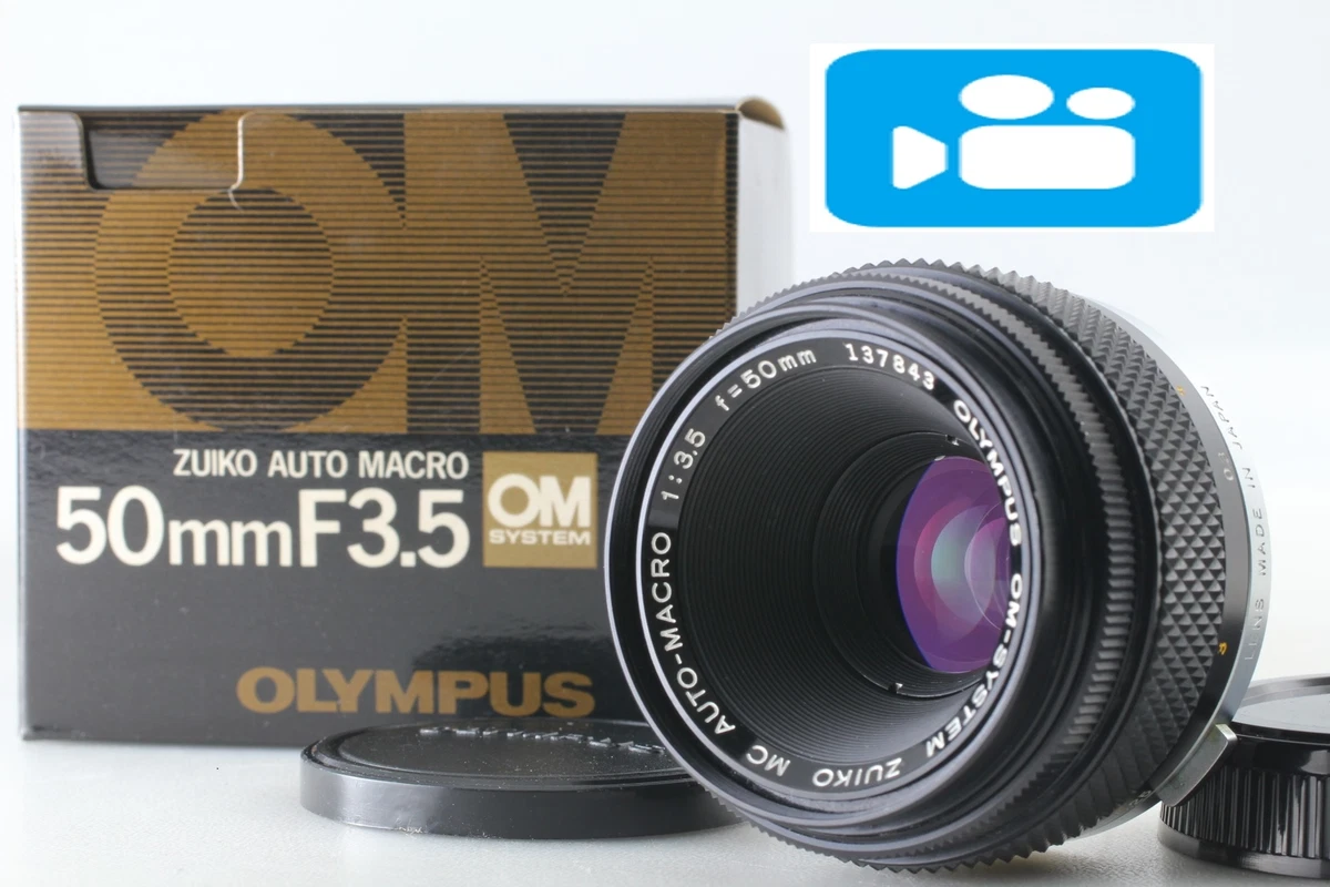 Olympus OM system 50mm Focal f/3.5 Camera Lenses for sale | eBay