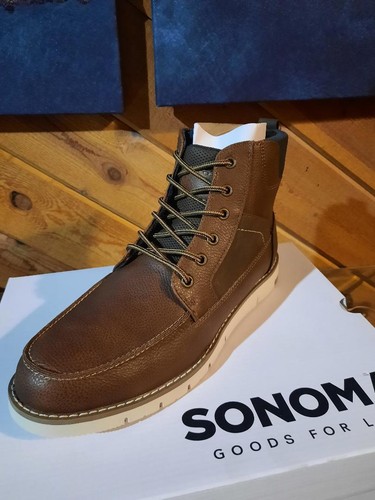Noah Mens Casual Boots, Cognac 