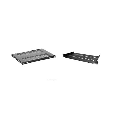 StarTech.com 1U Adjustable Vented Server Rack Mount Shelf & 1U Server Rack Sh...