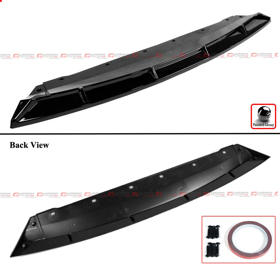 Kit de labios de parachoques delantero negro brillante estilo Sport GT 2023-25 BMW G20 M340i 330i M Foto 4 de 4