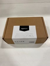 Amazon Basics Contemporary Stamford Door Lever, Keyed Entry in Matte Black New