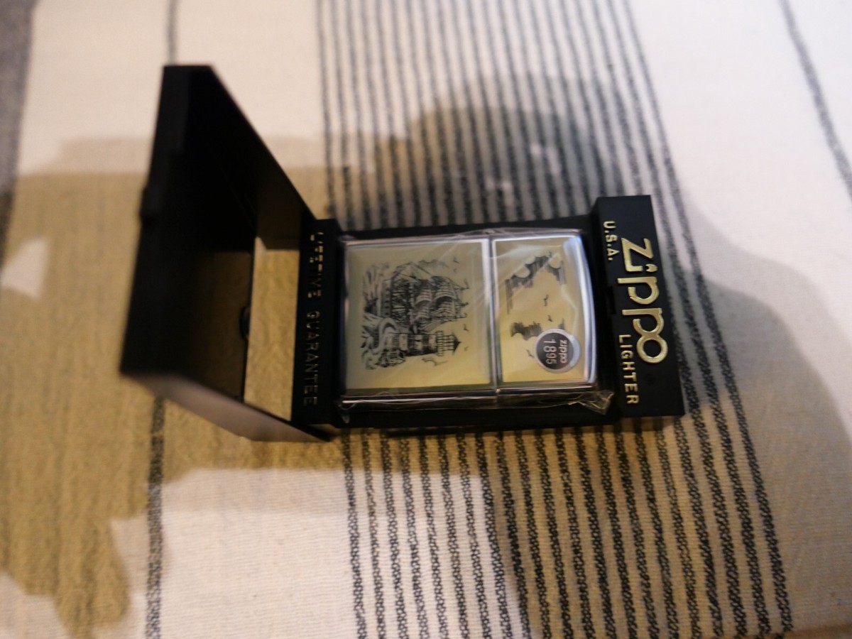 ZIPPO SCRIMSHAW SHIP LIGHTER 1997 | eBay