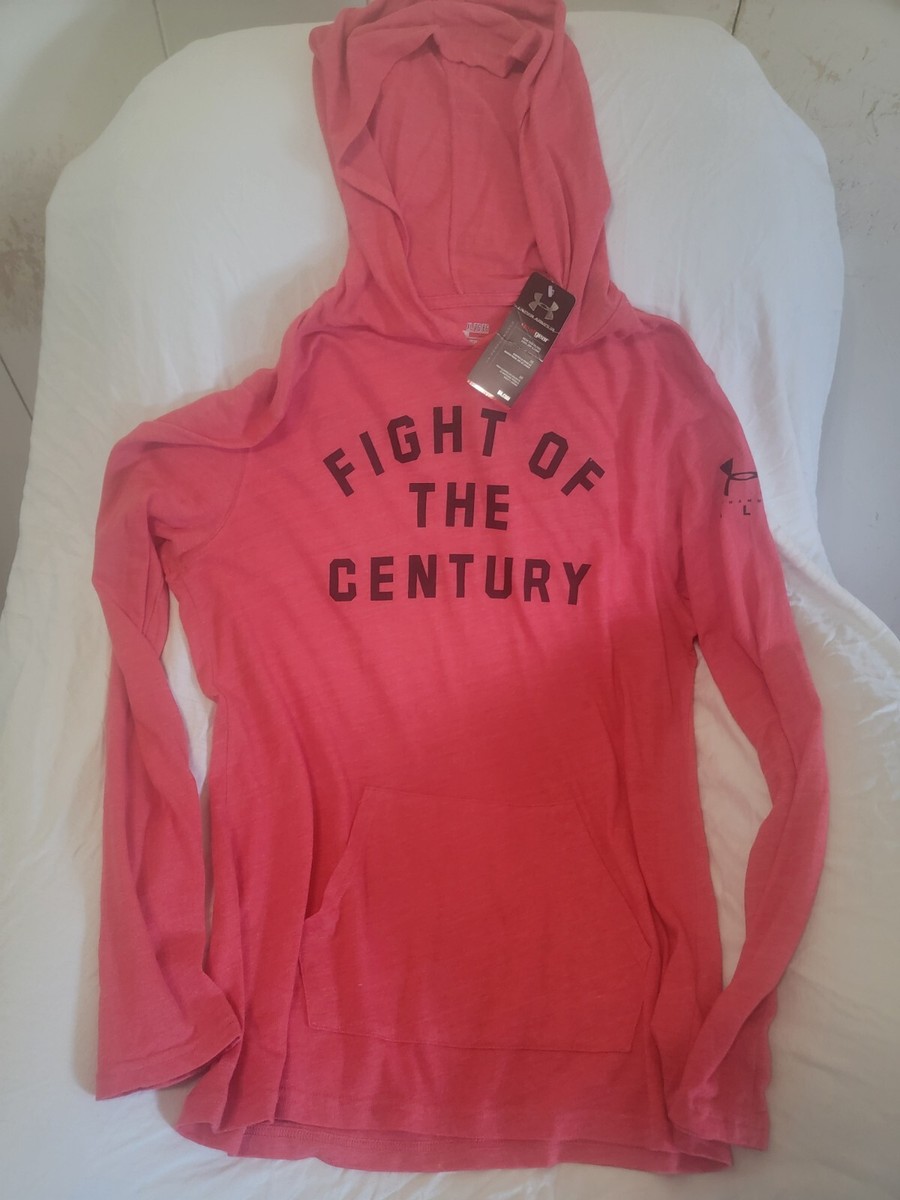 Roots of Fight XL Hoodie Red Under Armour Muhammad Ali Joe Frazier