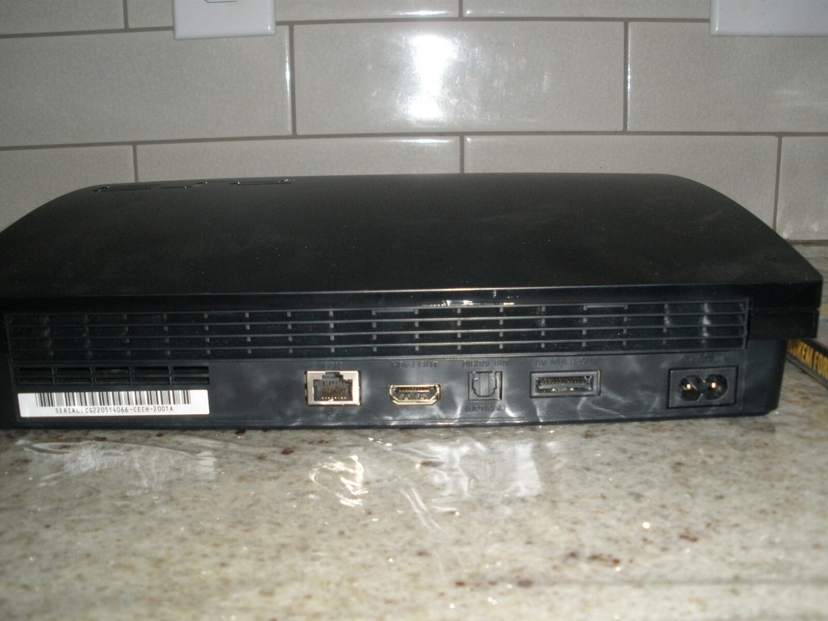 PLAYSTATION 3 SLIM CONSOLE CECH-2001A WORKS WITH 1 GAME | eBay