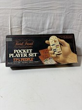 VINTAGE Trivial Pursuit Pocket Player Set TP's People COMPLETE S R 1987 Classic
