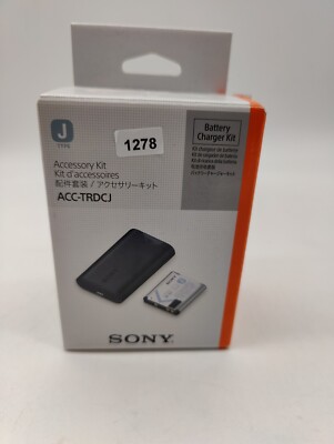 Sony ACC-TRDCJ Zubehör-Kit Akku+Ladegerät, geeignet für DSC-RX0