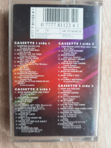 NOW THATS WHAT I CALL MUSIC 23 -inc BOB MARLEY, INXS-DOUBLE CASSETTE-(1992) RARE - Picture 2 of 5