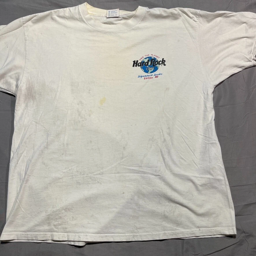 Vintage Sting Hard Rock Signature Series T-Shirt Mens XL Rock n Roll Made in USA - Image 4 of 4