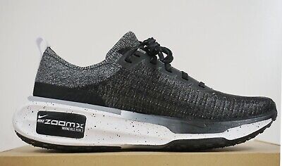 Nike ZoomX Invincible Run 3 FK Flyknit Oreo Black White Grey DR2615-002  $180