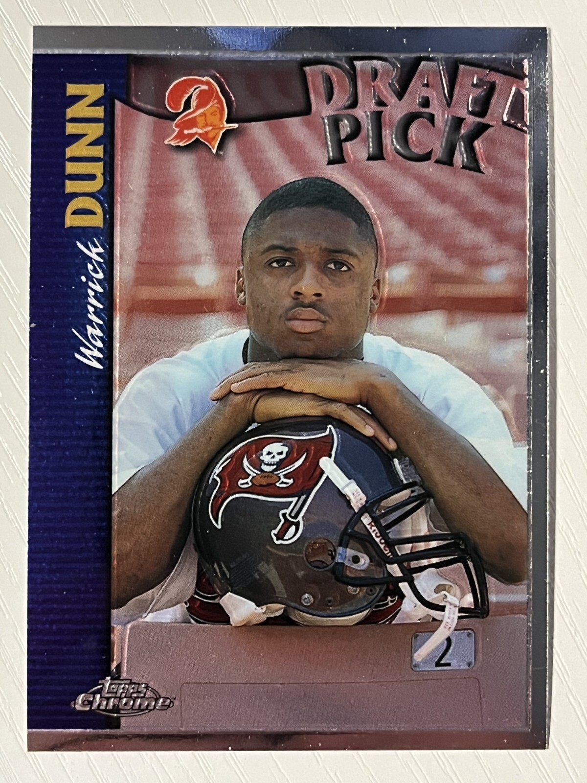Warrick Dunn 1997 Topps Chrome RC #68 Tampa Bay Buccaneers
