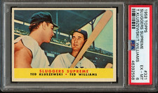 BB - 1958 - Topps - #321 - Sluggers Supreme - PSA 6 - EX-MT