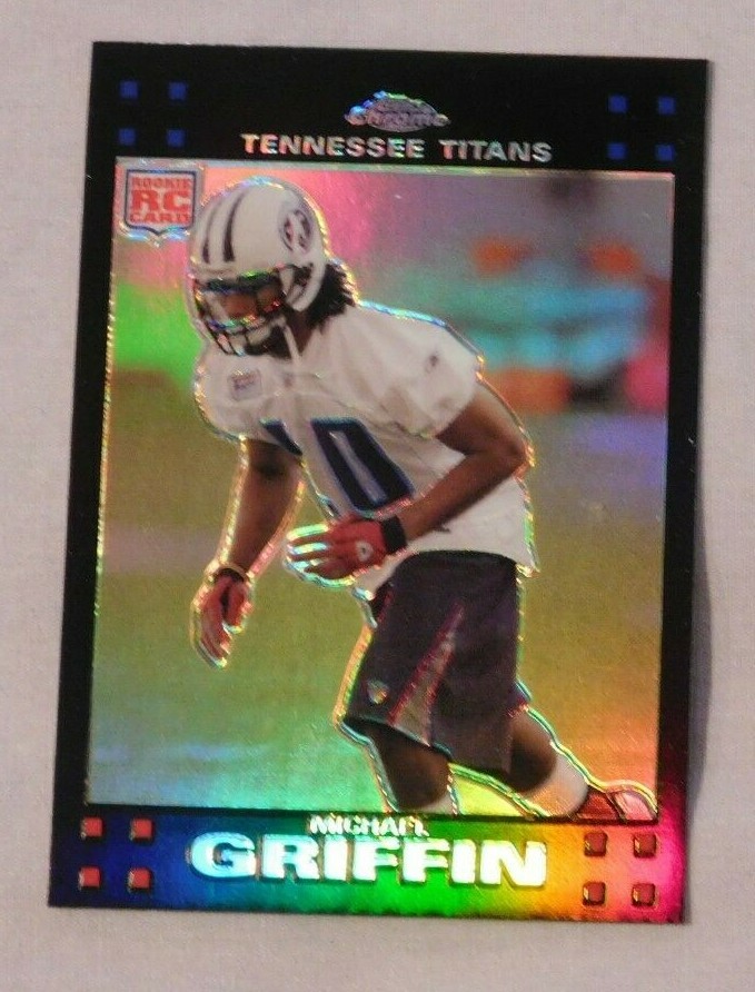 Michael Griffin Topps Chrome #TC261 Refractor