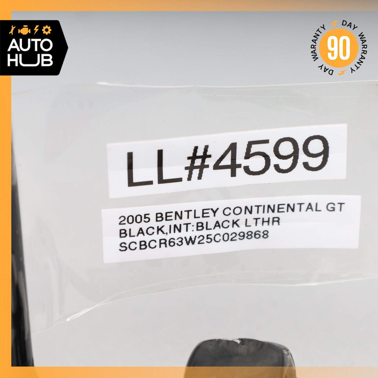 03-13 Bentley Continental GT GTC 6.0L W12 Left Transmission Oil Cooling Line OEM
