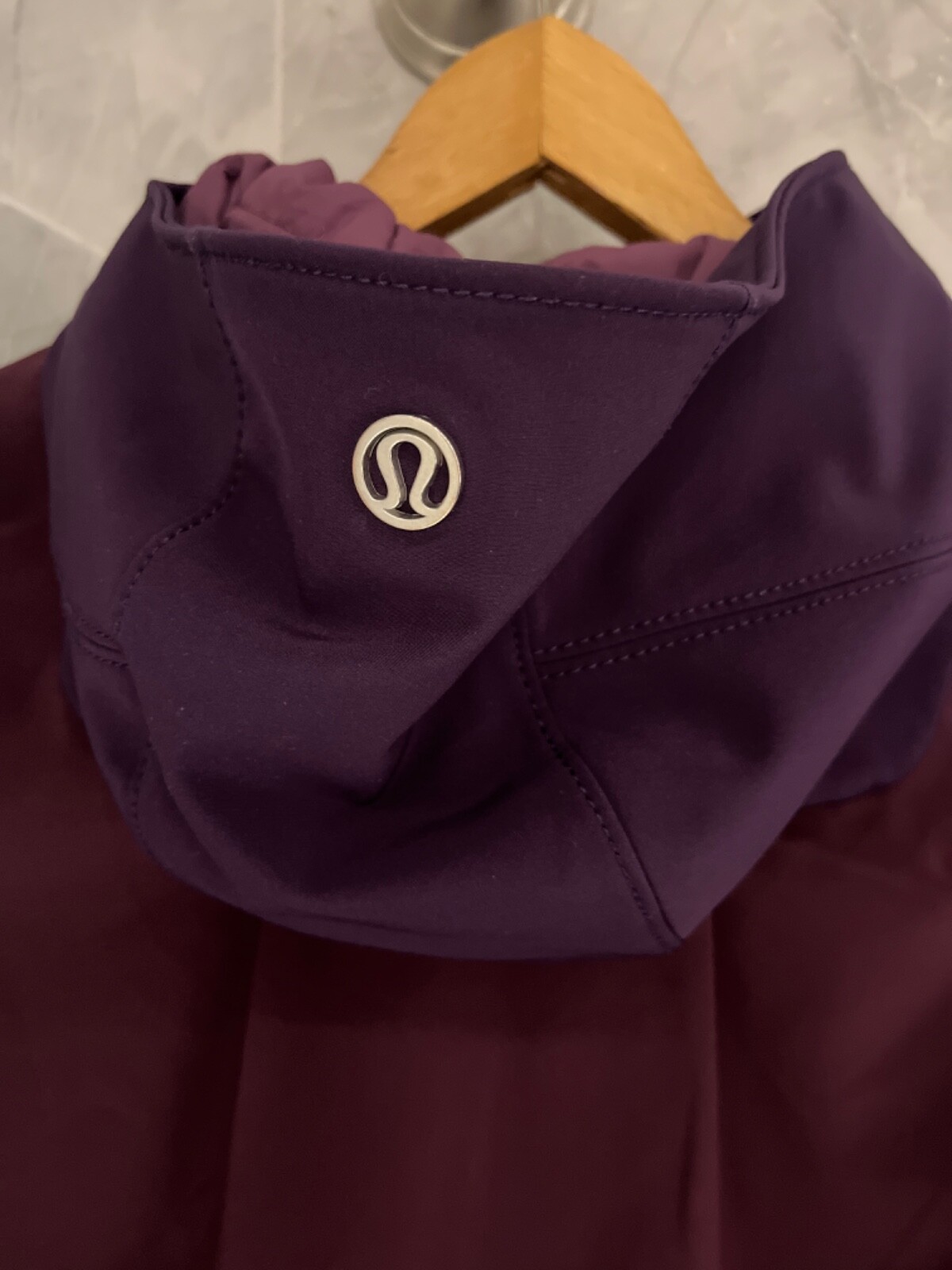 Lululemon Studio Softshell Coat Jacket Zinfandel … - image 9