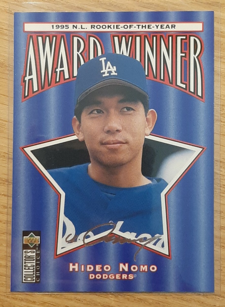 1996-upper-deck-collector-s-choice-silver-signature-705-hideo-nomo