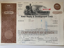 Arlen Realty & Development Corp.   alte amerikanische Aktie