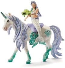 Image of Schleich Bayala Mermaid on Sea Unicorn 42509