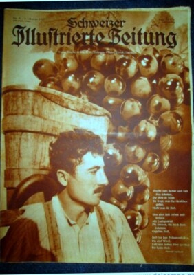 SCHWEIZER ILL ZEITUNG Irak Bagdad Zirkus Funambule Glarus Fete Lugano Bale 1937
