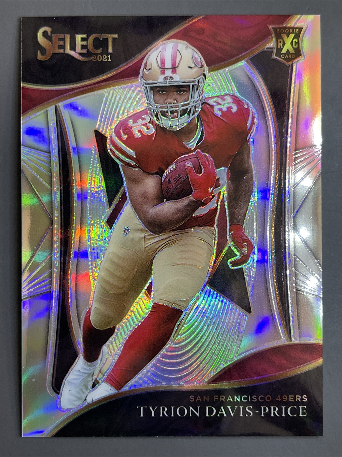 GEM SP XRC TYRION DAVIS PRICE 2021 SELECT SILVER HOLO PRIZM ROOKIE RC 49ers #2