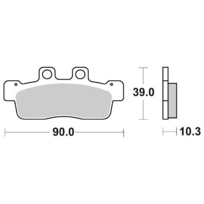 Brake Pads SBS 207HF