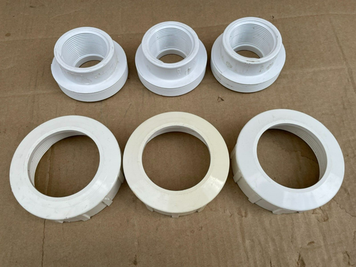 Endstück 1-1/2" mit Dichtungen für Überwurfmutter 1-1/2" (6 Stück) - Bild 7 von 11
