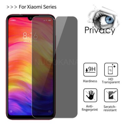 For Xiaomi Poco X3 NFC 2.5D Privacy Anti Spy Tempered Glass Screen Protector