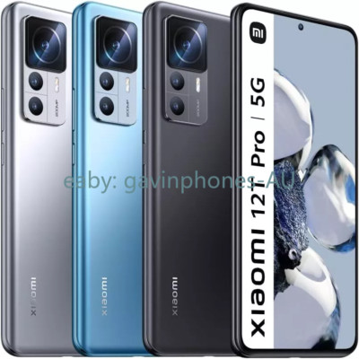 Xiaomi 12T Pro 5G 256GB/512GB Dual SIM Snapdragon 8+ Gen1 Android phone Unlocked