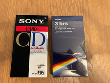 DWIE FABRYCZNIE NOWE TRZYGODZINNE PUSTE KASETY WIDEO FABRYCZNIE NOWE ZAPIECZĘTOWANE