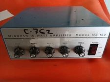 Vintage McGohan Electronics 10 Watt Amplifier Model MS 103 