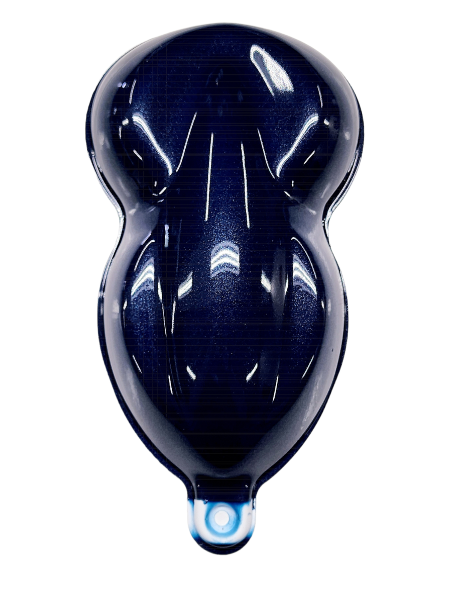 9400 High Gloss Dark Blue Pearl Met. Single Stage Acrylic Enamel Quart  Paint Kit