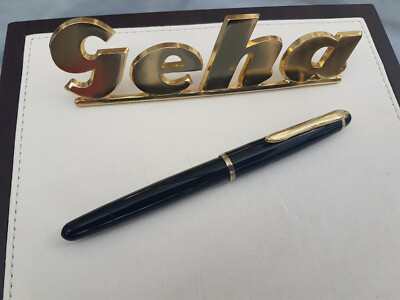 GEHA 701 ''MK'' Schulfüller mit Reservetank Füllhalter Kolbenfüller Vintage RAR