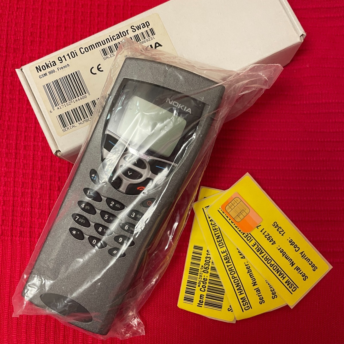 Vieux Nokia 9110i Communicator 2G – Téléphone Portable Collector De 1996