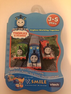 NEW Vtech V Smile Thomas Friends: Engines Working Together