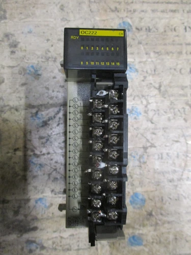 Omron CQM1-OC222 Output PLC Unit Omron CQM1-OC222 PLC Unit ***No Cover***Tested*