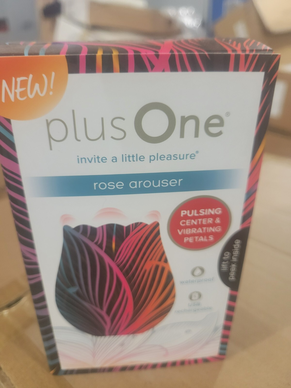 Plus One Rose Arouser Body Massager 