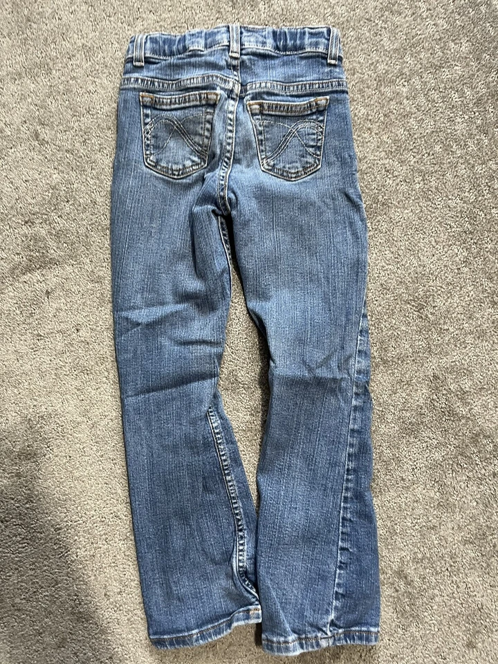 Sonoma Goods For Life Girls Bootcut Jeans, Medium Wash, Adjustable Waist, 7 Slim - Image 3 of 4