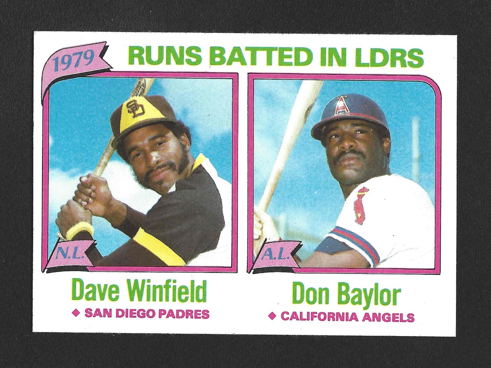 1980 Topps #203 - Dave Winfield, Don Baylor