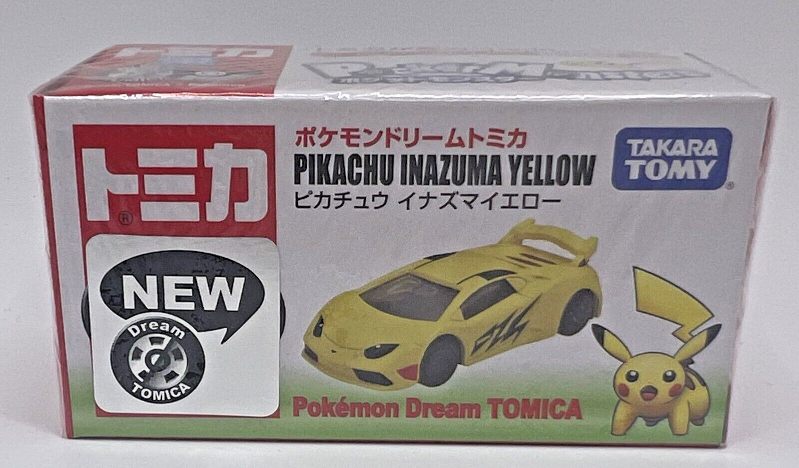 UK-Takara Tomy Pokemon Dream Tomica Pikachu Inazuma Yellow Japan Ver. New Selaed
