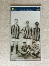 INTER INTERNATIONAL AMBROSIANA 1920 FOOTBALL CARD POSTCARD SIZE 5 CEVENINI 