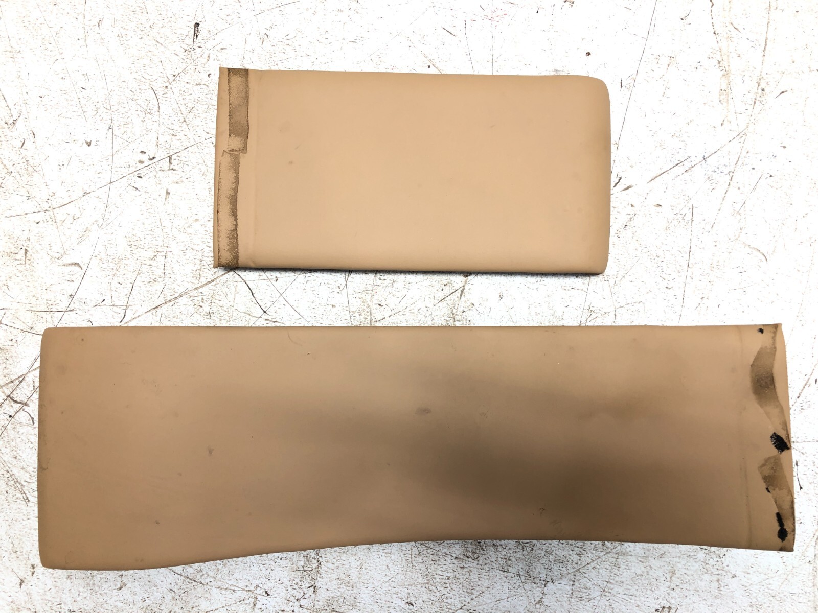 2014-2019 BENTLEY FLYING SPUR ROOF LEATHER HEADLINER OEM CAMEL BROWN #READ NOTE.