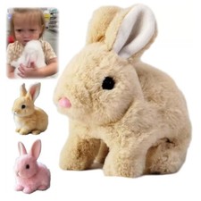 Realistic Bunny Toy, Bunbi Realistic Bunny,Vitality Bliss Toy,Jumping, Twitching