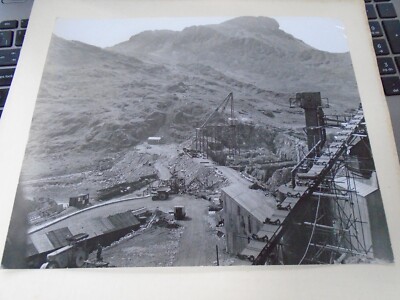 CLUNIE DAM CONSTRUCTION 1949 ERA Pitlochry corner crease top LH