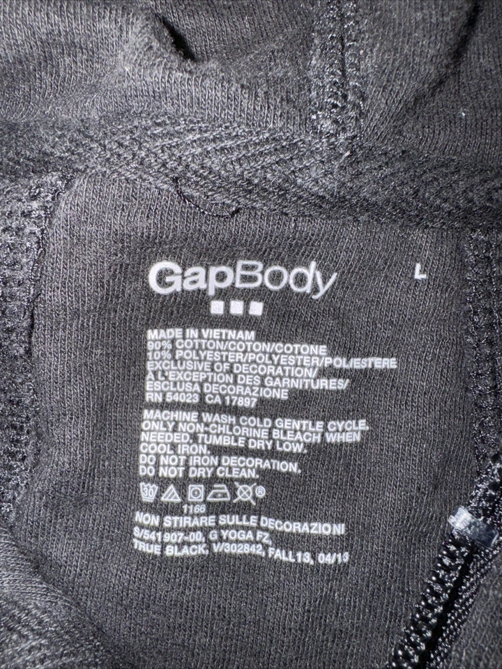 Женская толстовка с капюшоном Gap на молнии Athlesiure Performance (размер L) - Изображение 3 из 4